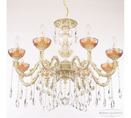 Подвесная люстра Bohemia Ivele Crystal AL79101/8/250 A WMG P Shampan/M-1G Подвесная люстра Bohemia Ivele Crystal AL79101/8/250 A WMG P Shampan/M-1G