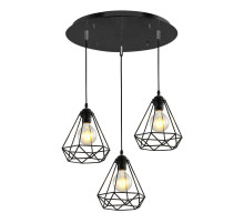 Подвесная люстра IMEX MD.1706-3-P BK