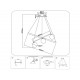 Подвесная люстра Ambrella Light Comfort LineTech FL66324