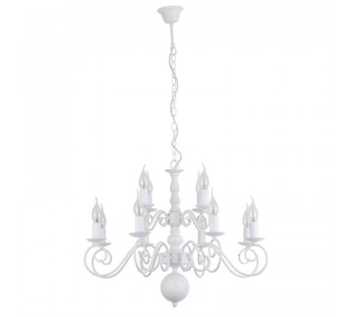 Подвесная люстра Arte Lamp A1129LM-12WH Подвесная люстра Arte Lamp A1129LM-12WH