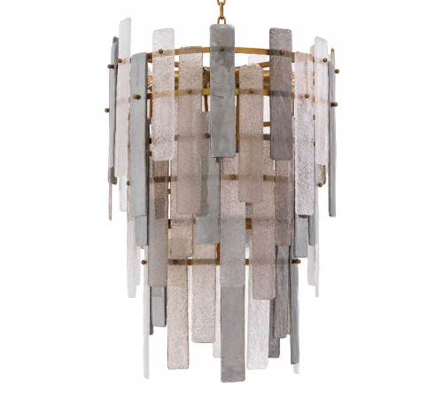 Подвесная люстра DeLight Collection Greyson KG1581P-10 brass