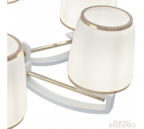 Подвесная люстра Arte Milano Florentia-2457 302457/6 Wh/Gd
