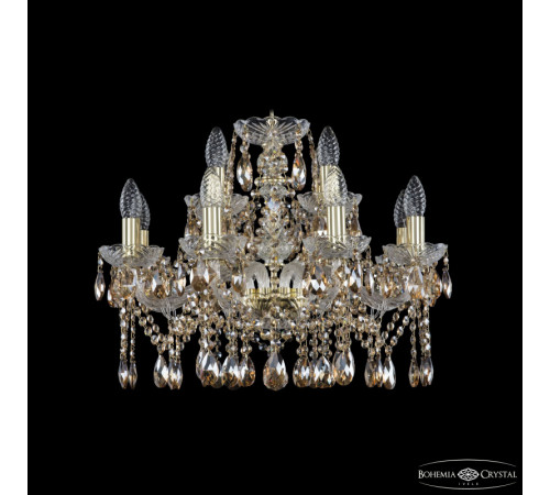 Подвесная люстра Bohemia Ivele Crystal 1413/8+4/200 G R721 Подвесная люстра Bohemia Ivele Crystal 1413/8+4/200 G R721