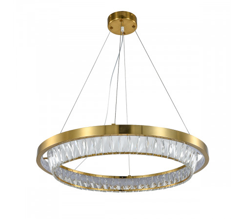 Подвесная люстра Indigo Riva 12045/1P Brass V000102L