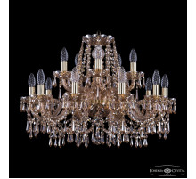 Подвесная люстра Bohemia Ivele Crystal 1403/10+5/240 G M721