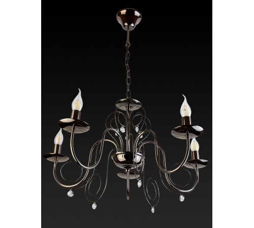 Подвесная люстра Toplight Sylvia TL6040D-05BC Подвесная люстра Toplight Sylvia TL6040D-05BC