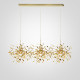 Подвесная люстра ImperiumLoft Tezani argent suspension linear 177957-22