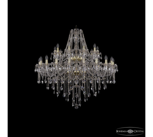 Подвесная люстра Bohemia Ivele Crystal 1415/20+10/400/2d G Подвесная люстра Bohemia Ivele Crystal 1415/20+10/400/2d G