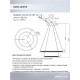Подвесная люстра Seven Fires Derbi SF5045/2P-WT-CR