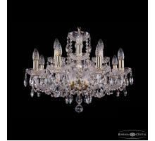 Подвесная люстра Bohemia Ivele Crystal 1402/8+4/195 G
