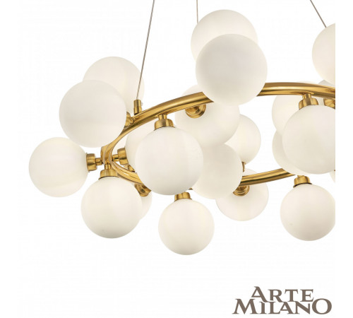 Подвесная люстра Arte Milano BA.55398.D700.G9.25 G Подвесная люстра Arte Milano BA.55398.D700.G9.25 G