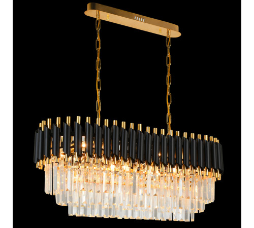 Подвесная люстра Natali Kovaltseva DARIAN 76017/8C GOLD BLACK Подвесная люстра Natali Kovaltseva DARIAN 76017/8C GOLD BLACK