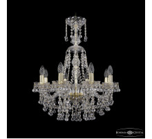 Подвесная люстра Bohemia Ivele Crystal 1409/8/195/XL-68 G