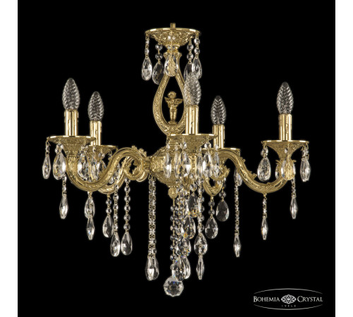 Подвесная люстра Bohemia Ivele Crystal Florence 71401/5/175 B G FA10S Подвесная люстра Bohemia Ivele Crystal Florence 71401/5/175 B G FA10S
