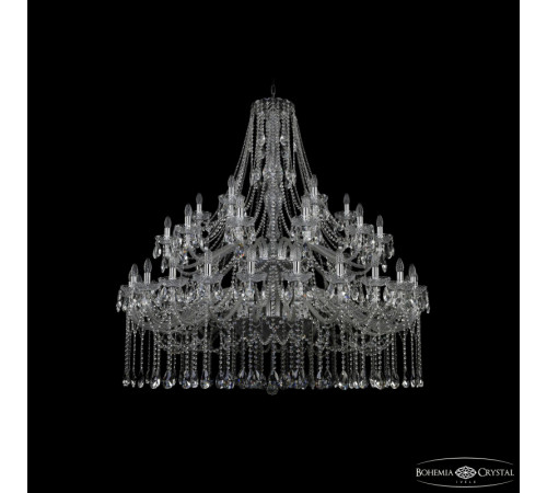 Подвесная люстра Bohemia Ivele Crystal 1413/24+12+6/530/2d Ni Подвесная люстра Bohemia Ivele Crystal 1413/24+12+6/530/2d Ni