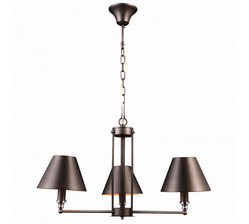 Подвесная люстра Natali Kovaltseva Marquis 81000-3C GRAY BRASS
