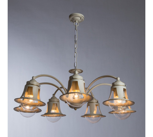 Подвесная люстра Arte Lamp A7022LM-7WG Подвесная люстра Arte Lamp A7022LM-7WG