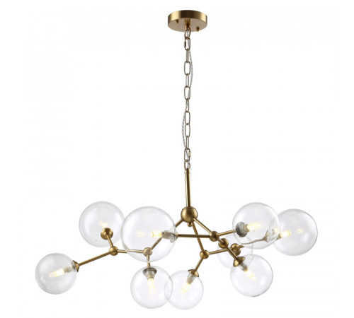 Подвесная люстра Crystal Lux MAXIMO SP9 BRONZE Подвесная люстра Crystal Lux MAXIMO SP9 BRONZE