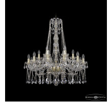 Подвесная люстра Bohemia Ivele Crystal 1413/12+6/300/h-95 G