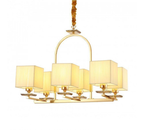 Подвесная люстра Lumina Deco Liniano LDP 17100-6 GD Подвесная люстра Lumina Deco Liniano LDP 17100-6 GD