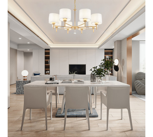 Подвесная люстра Arte Milano Amalfi 332756/8 FGD Подвесная люстра Arte Milano Amalfi 332756/8 FGD