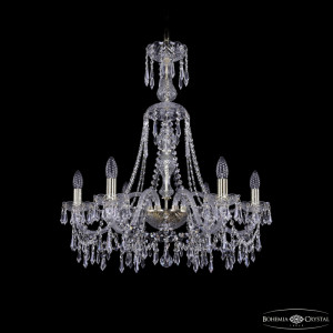 Подвесная люстра Bohemia Ivele Crystal 1403/6/240/XL-75 G