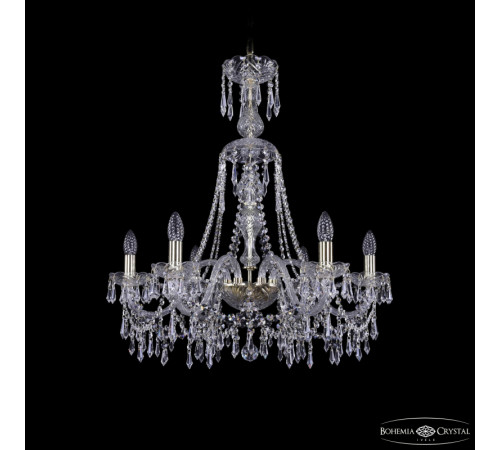 Подвесная люстра Bohemia Ivele Crystal 1403/6/240/XL-75 G Подвесная люстра Bohemia Ivele Crystal 1403/6/240/XL-75 G