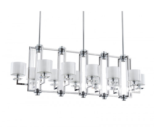 Подвесная люстра Newport 4408+4/S chrome Подвесная люстра Newport 4408+4/S chrome