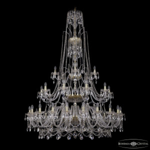 Подвесная люстра Bohemia Ivele Crystal 1411/20+10+5/530/XL-202/3d G