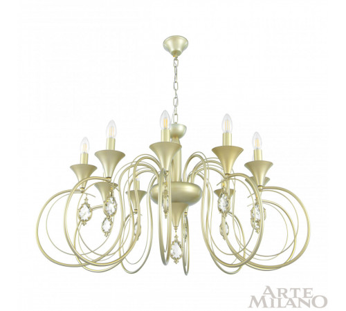Подвесная люстра Arte Milano 349920/10 CG Подвесная люстра Arte Milano 349920/10 CG