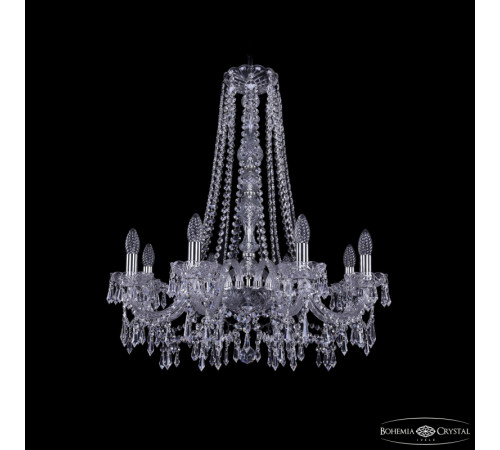 Подвесная люстра Bohemia Ivele Crystal 1403/8/240/h-76 Ni Подвесная люстра Bohemia Ivele Crystal 1403/8/240/h-76 Ni