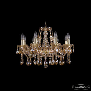 Подвесная люстра Bohemia Ivele Crystal 1413/8/200 G M721