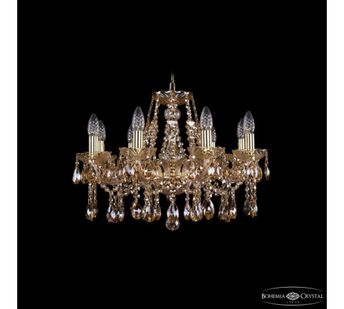 Подвесная люстра Bohemia Ivele Crystal 1413/8/200 G M721