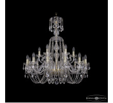 Подвесная люстра Bohemia Ivele Crystal 1402/12+6/300/XL-90 G