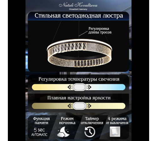 Подвесная люстра Natali Kovaltseva Sad Queen INNOVATION STYLE 83128 Подвесная люстра Natali Kovaltseva Sad Queen INNOVATION STYLE 83128