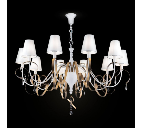 Подвесная люстра Maytoni Intreccio ARM010-10-W Подвесная люстра Maytoni Intreccio ARM010-10-W