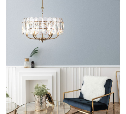 Подвесная люстра Maytoni Suite MOD122PL-06BS