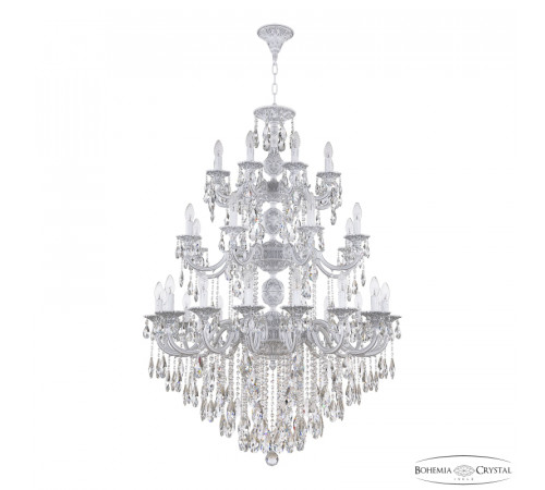 Подвесная люстра Bohemia Ivele Crystal AL78101/16+8+8/300/3d B WMN