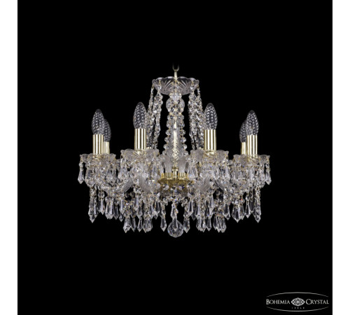 Подвесная люстра Bohemia Ivele Crystal 1403/8/160 G Подвесная люстра Bohemia Ivele Crystal 1403/8/160 G