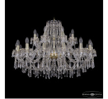 Подвесная люстра Bohemia Ivele Crystal 1403/16+8/360 G