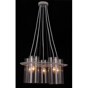 Подвесная люстра Natali Kovaltseva HELSINKI II 81060-5C STAIN GRAY