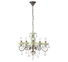 Подвесная люстра Arte Lamp Onyx Green A9592LM-5AB