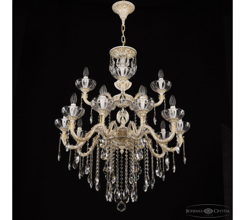 Подвесная люстра Bohemia Ivele Crystal AL79101/10+5/250/2D B WMG P Clear/M-1H Подвесная люстра Bohemia Ivele Crystal AL79101/10+5/250/2D B WMG P Clear/M-1H