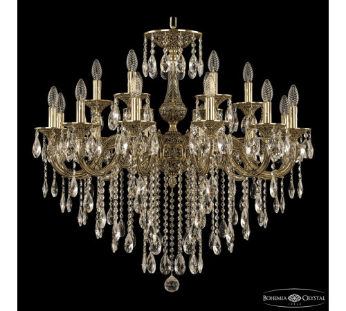 Подвесная люстра Bohemia Ivele Crystal Florence 71101/12+6/300 B GB Подвесная люстра Bohemia Ivele Crystal Florence 71101/12+6/300 B GB