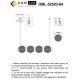 Подвесная люстра Omnilux Pancone OML-52503-04
