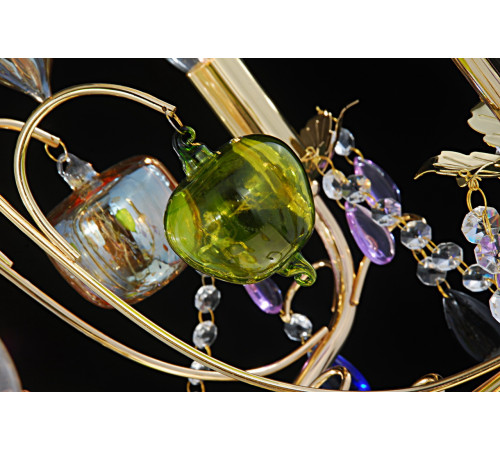 Подвесная люстра Arte Lamp Ricchezza A2011LM-6GO Подвесная люстра Arte Lamp Ricchezza A2011LM-6GO