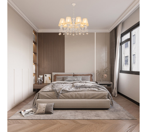 Подвесная люстра Arte Milano 347620/10 WT+G Подвесная люстра Arte Milano 347620/10 WT+G