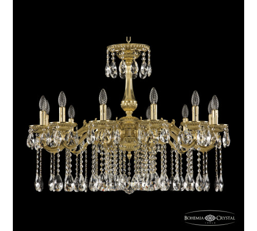 Подвесная люстра Bohemia Ivele Crystal 75102/12/300 A G