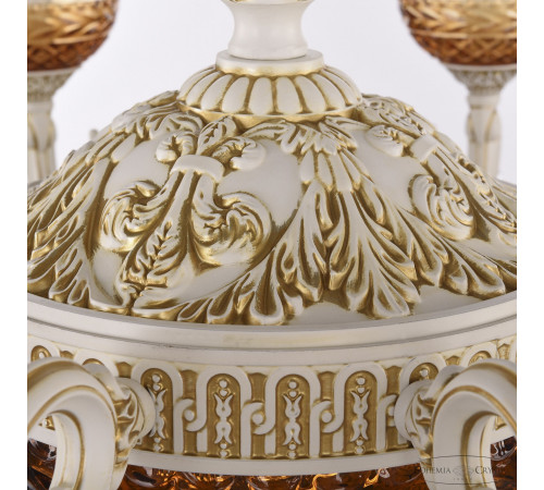 Подвесная люстра Bohemia Ivele Crystal AL78101P/8/250 A WMG P Amber/M-1F Подвесная люстра Bohemia Ivele Crystal AL78101P/8/250 A WMG P Amber/M-1F