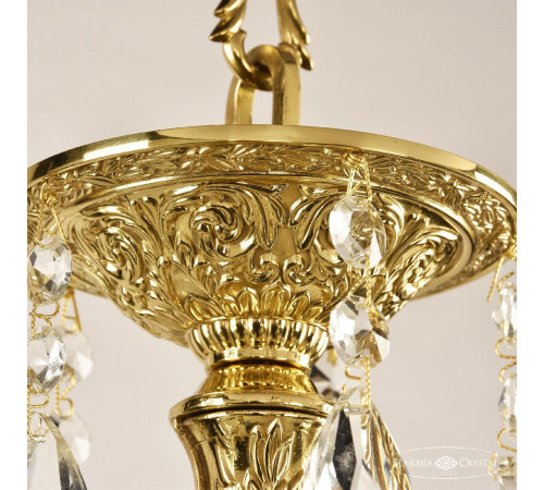 Подвесная люстра Bohemia Ivele Crystal Florence 71401/5/175 A G FA10S Подвесная люстра Bohemia Ivele Crystal Florence 71401/5/175 A G FA10S